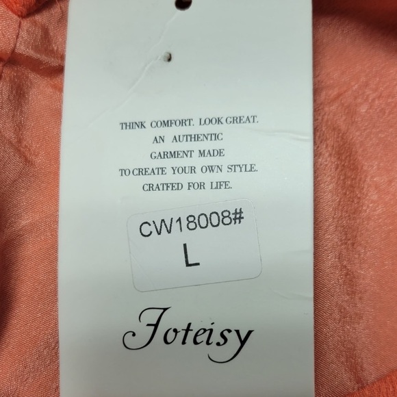 New Foteisy Flouncy Ruffled Babydoll Dress size large - Picture 6 of 7